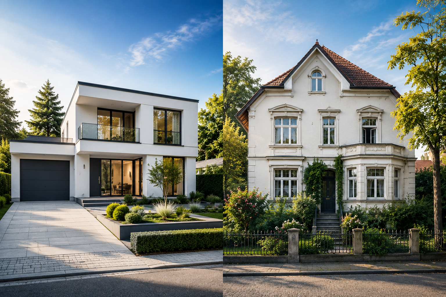 Altbau oder Neubau? Die wichtigsten Vor- und Nachteile für Immobilienkäufer