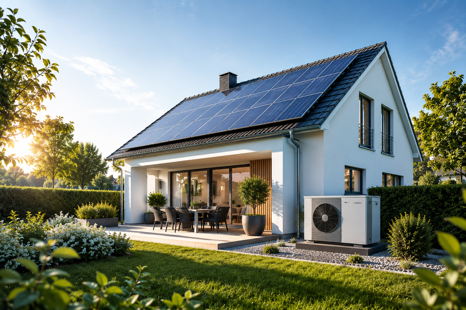 Energieeffizient bauen – Warum Wärmepumpe und Photovoltaik die Zukunft des Wohnens sind