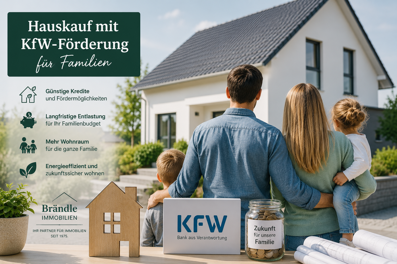 Hauskauf mit KfW-Förderung – Wie Familien den Traum vom Eigenheim leichter verwirklichen können